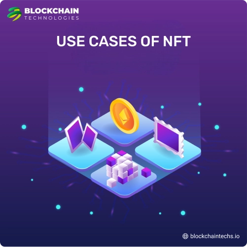 Use Cases of NFT - Blokchciantechs