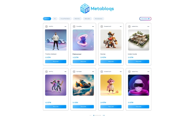 Metaverse-NFT-Marketplace-Project