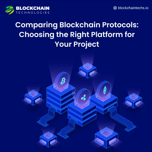 Comparing Blockchain Protocols Choosing the Right Platform for Your Project Feature Image