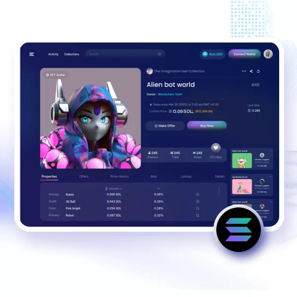 Solana NFT Marketplace Development